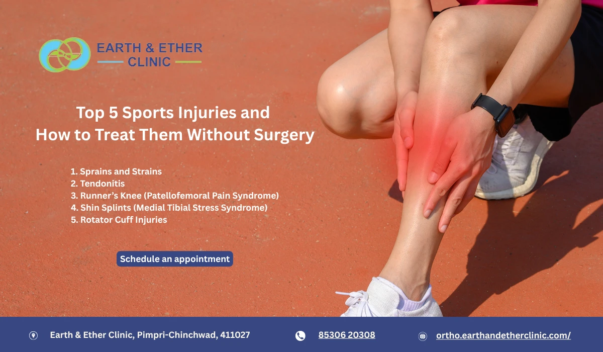 Top 5 Sports Injuries and How to Treat Them Without Surgery