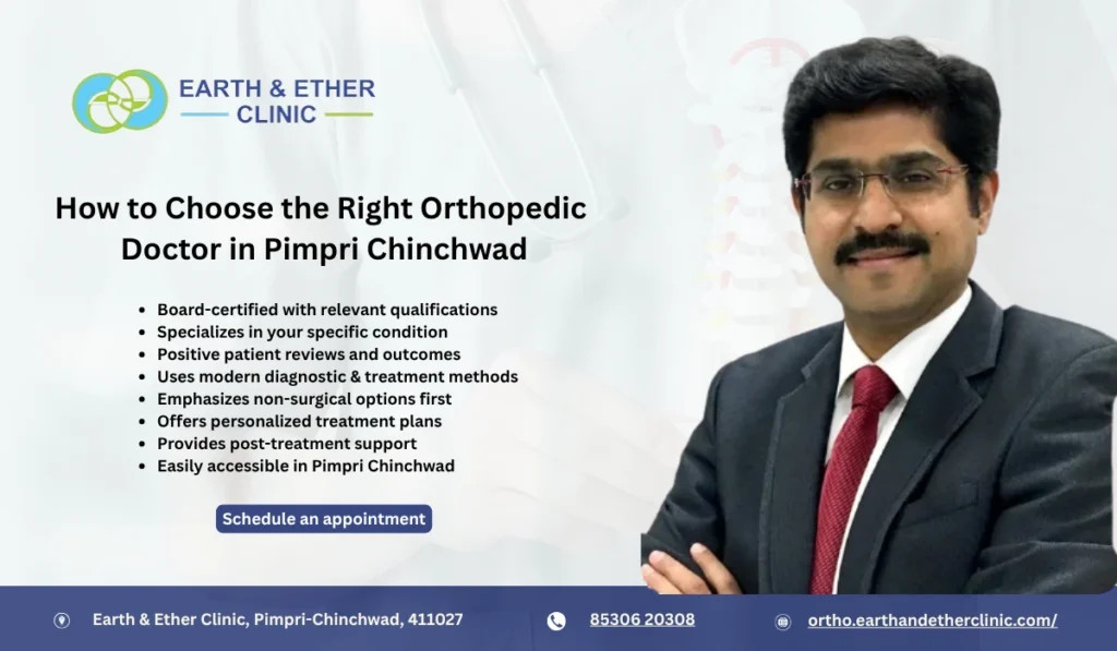 How to Choose the Right Orthopedic Doctor in Pimpri Chinchwad