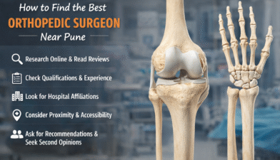 find experienced orthopedic surgeon near Pune for joint and bone care by Dr. Shrirang Kulkarni