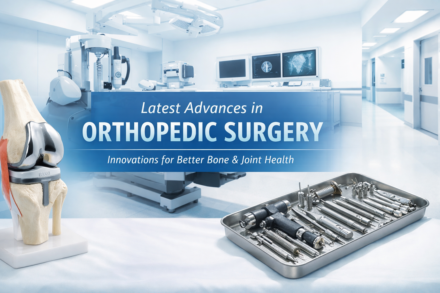 Find latest orthopedic surgery technology advancements.