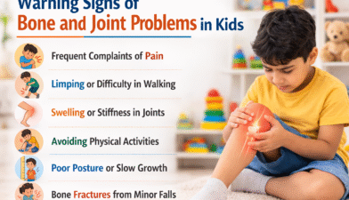 Search warning signs of bone and joint problems in kids and symptoms parents should watch for.